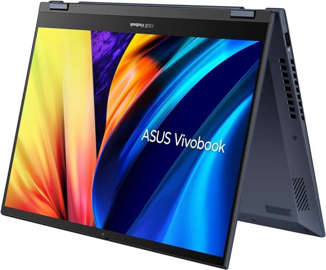 Лаптоп Asus Vivobook S14 FLIP TN3402YA-LZ127W, AMD Ryzen 5 7530U (6C / 12T, 2.0 / 4.5GHz, 3MB L2 / 16MB L3), 14.0" (35.56 cm) WUXGA IPS, 16GB DDR4, 512GB SSD, Windows 11 Home 