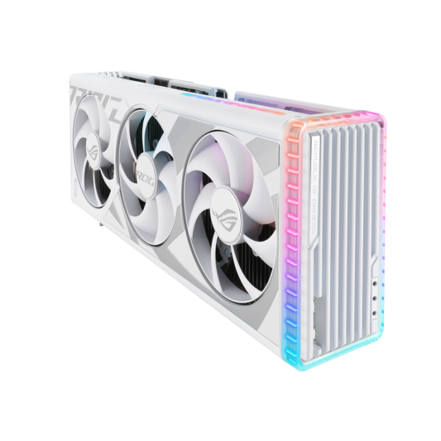 Видео карта ASUS ROG Strix GeForce RTX 4080 SUPER 16GB GDDR6X White OC Edition, 256-bit, HDMI, 3x DP