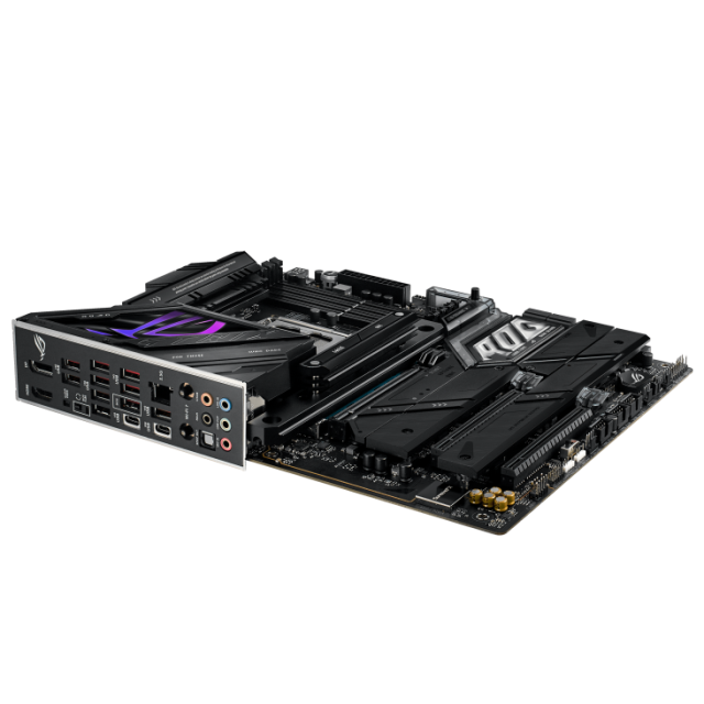 Дънна платка ASUS ROG STRIX Z790-E GAMING WIFI II, LGA1700, 4x DDR5, 5x M2, 4 x SATA 6Gb/s, Wi-Fi 7, Bluetooth v5.4, HDMI, DP, ATX