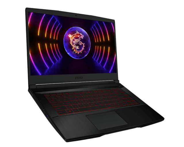 Лаптоп MSI Thin GF63 12VF, 15.6", Full HD, Intel Core i7-12650H 10C 1.7/4.7GHz, 24 MB cache), NVIDIA RTX 4060 8GB GDDR6 DLSS 3, 16GB DDR4, 1TB