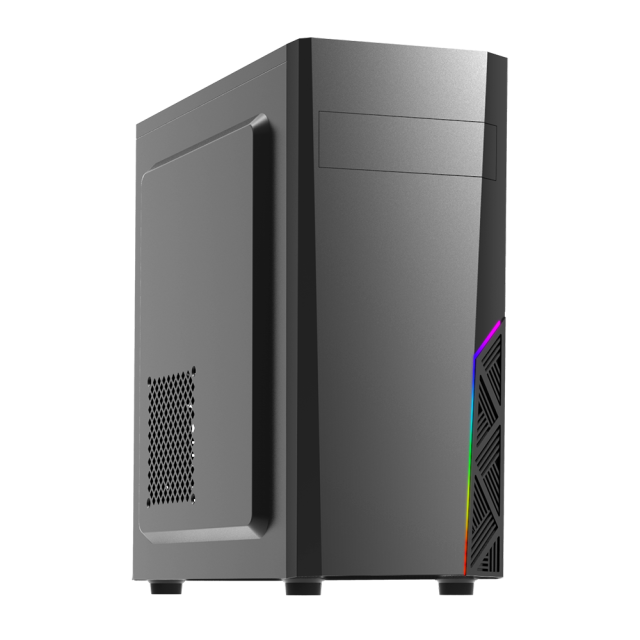 Кутия Zalman T8 RGB, Mid Tower, 2 x USB 2.0, 1 x USB 3.0, ATX mATX Mini-ITX