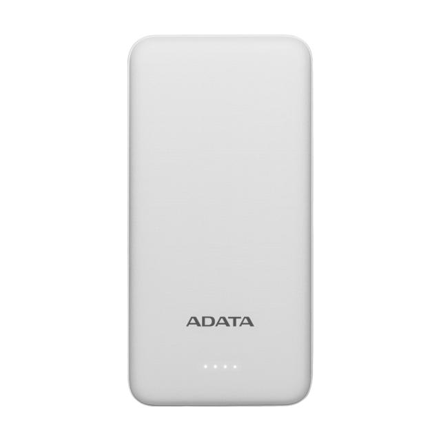 Външна батерия ADATA POWER BANK 10 000MAH, USB, Бяла