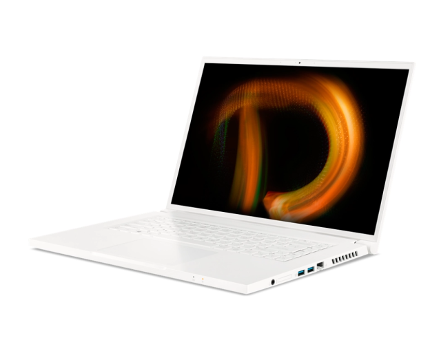 Лаптоп Acer ConceptD 3 CN316-73G-795U, Intel Core i7-11800H 8C (2.3/4.6GHz, 24 MB cache), 16" (40.64cm) WUXGA IPS Anti-Glare дисплей & GF RTX 3050 Ti 4GB, 16GB DDR4, 1TB SSD NVMe, 2x USB 3.2 Gen 2 Type-A, Free DOS