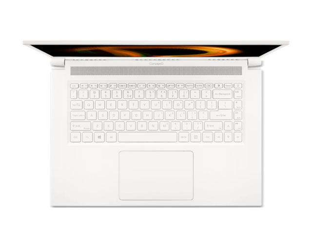 Лаптоп Acer ConceptD 3 CN316-73G-795U, Intel Core i7-11800H 8C (2.3/4.6GHz, 24 MB cache), 16" (40.64cm) WUXGA IPS Anti-Glare дисплей & GF RTX 3050 Ti 4GB, 16GB DDR4, 1TB SSD NVMe, 2x USB 3.2 Gen 2 Type-A, Free DOS