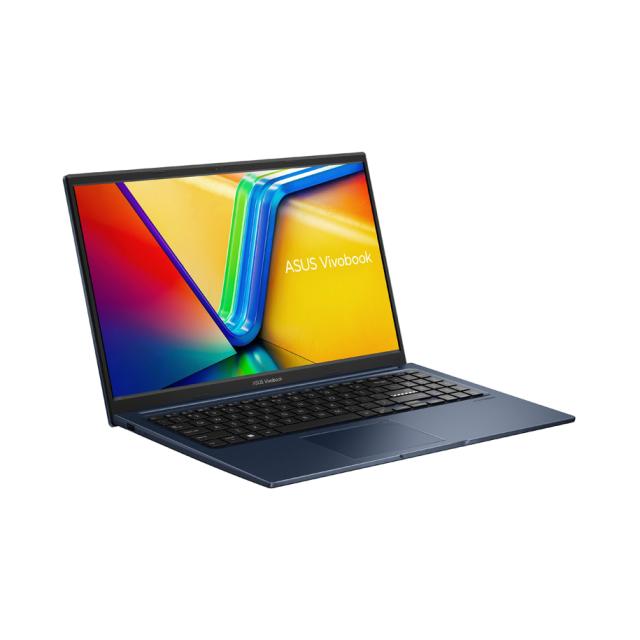 Лаптоп ASUS Vivobook 15 X1504ZA-NJ847, 15.6", Full HD, Intel Core i3-1215U 6C (1.2/4.4GHz, 10M), Intel UHD Graphics, 8GB DDR4, 512GB SSD, Free DOS