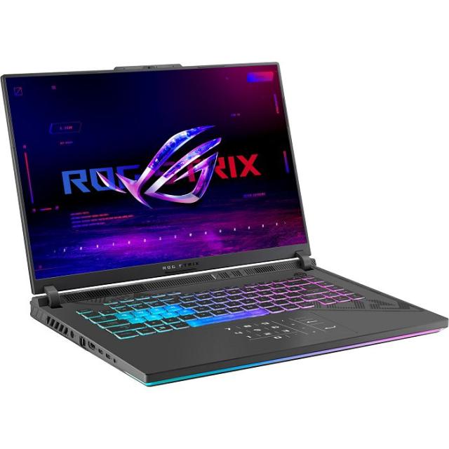 Лаптоп ASUS ROG Strix G16 2024 G614JVR-N3089, 16.0" (40.64 cm), Full HD+ 165HZ, Intel Core i9-14900HX 24C (1.6/5.8GHz, 36M), NVIDIA RTX 4060 8GB GDDR6, 16GB, 512GB SSD, Free DOS