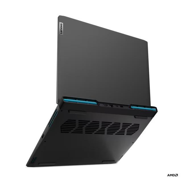 Лаптоп LENOVO IdeaPad Gaming 3 16ARH7, 16.0" (40.64 cm) WUXGA IPS 350nits Anti-glare, 165Hz, AMD Ryzen 5 6600H 6C / 12T (3.3 / 4.5GHz,163MB), NVIDIA GeForce RTX3050 Ti 4GB, 16GB DDR5, 512GB SSD M.2 NVMe, Free DOS