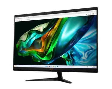 Kомпютър Acer Aspire C27-1800 All-in-One, Intel Core i3-1305U 5C (1.6/4.5GHz, 10MB Cache), 27" (68.58 cm) FHD, 16GB DDR4, 512TB SSD, Free DOS