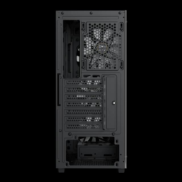 Кутия Gamdias AURA GC1 Elite - Mesh, RGB, Middle Tower, 1 x USB 3.0, 2 x USB 2.0, ATX, mATX, Mini-ITX