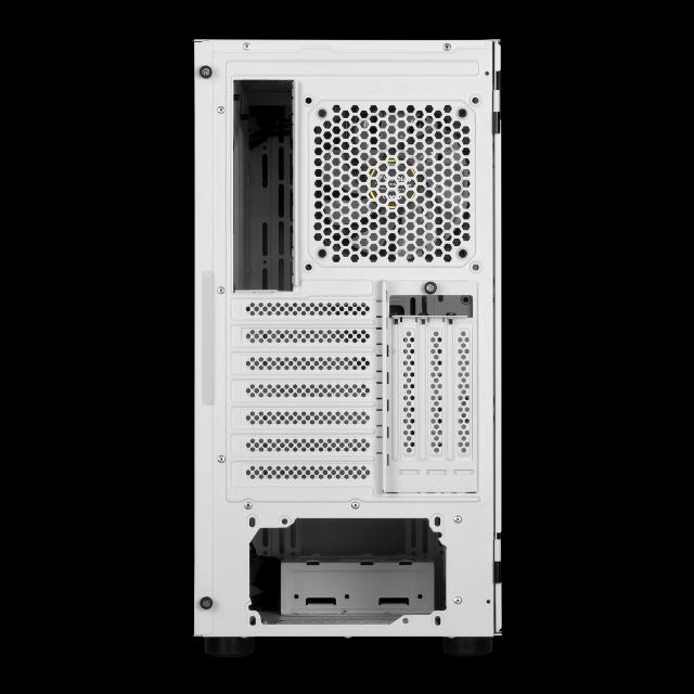 Кутия Gamdias ARGUS E4 Elite White, RGB, Middle Tower, 1 x USB 3.0, 2 x USB 2.0, RGB button, ATX, mATX, Mini-ITX