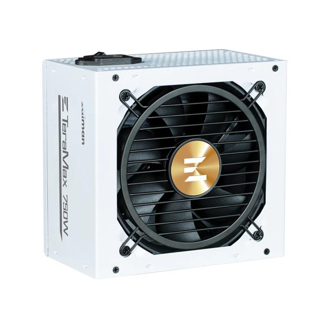 Захранване Zalman TeraMax 750W, Active PFC, ATX 3.0, 80 PLUS GOLD, PCIe 5.0, White