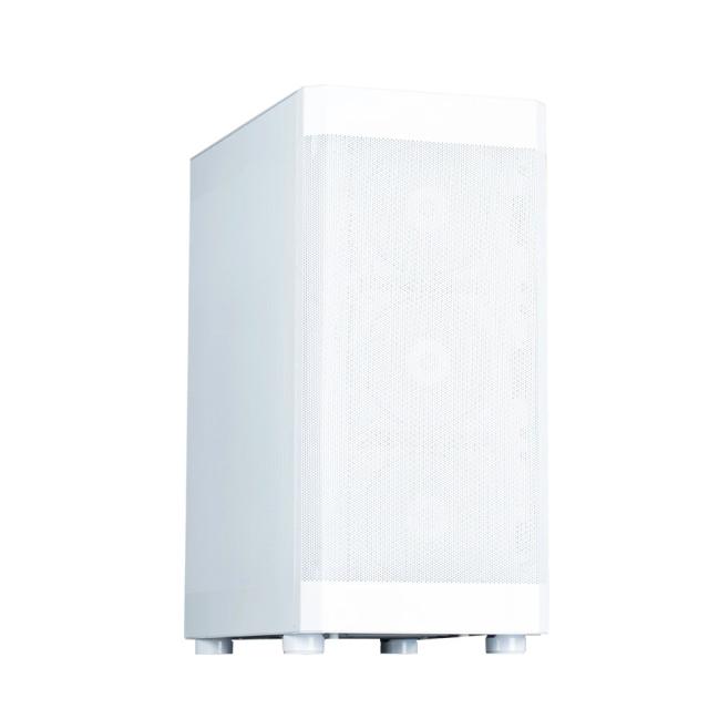Кутия Zalman i4 White, Middle Tower, Full Mesh, 2 x USB 3.0, 1 x USB 2.0, HD Audio x 1, ATX, mATX, Mini-ITX 