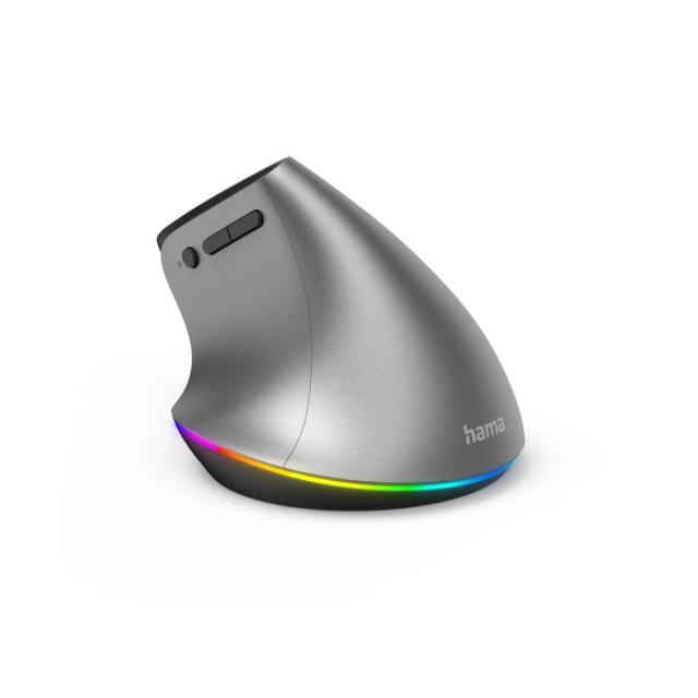 Hama "EMW-700" Ергономична вертикална мишка, USB/Bluetooth/Wireless, мулти-устройство, антрацит
