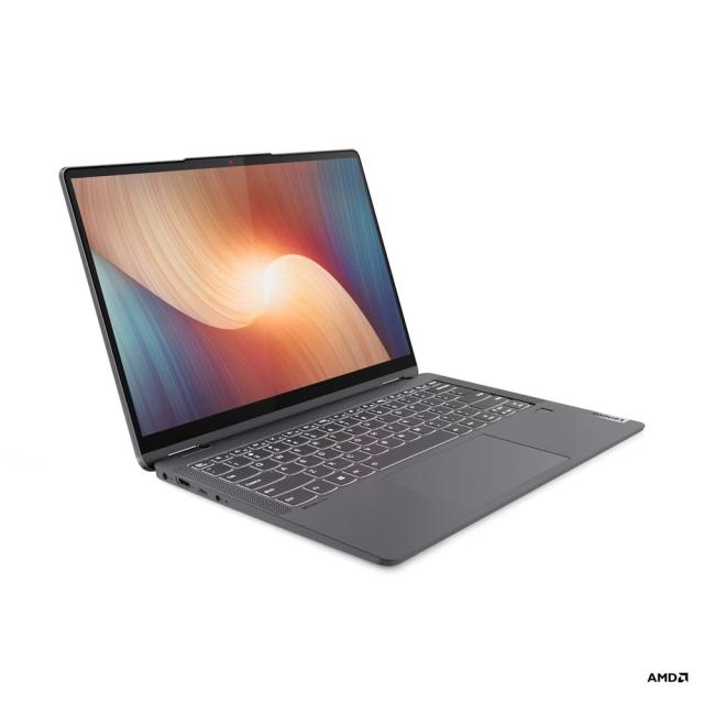 Лаптоп Lenovo FLEX 5-14, 14.0" (35.56 cm) WUXGA, IPS, Touchscreen, AMD Ryzen 5 5500U 6C (2.1 / 4.0GHz, 8MB), 16GB LPDDR4x, 1TB SSD, Windows 11 Home