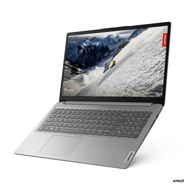 Лаптоп Lenovo IdeaPad 1 15ADA7, 15.6'' (39.62 cm) TN,  AMD Ryzen 3 3250U 2C (2.6 / 3.5GHz, 4MB), 8GB DDR4, 256GB SSD, Free DOS 