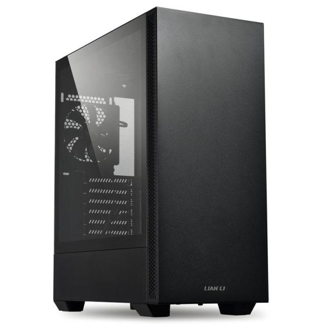 Кутия Lian-Li LANCOOL 205, Mid-Tower, Tempered Glass, 2x USB 3.0, ATX/M-ATX/Mini-ITX