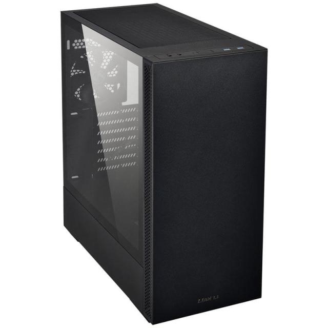 Кутия Lian-Li LANCOOL 205, Mid-Tower, Tempered Glass, 2x USB 3.0, ATX/M-ATX/Mini-ITX