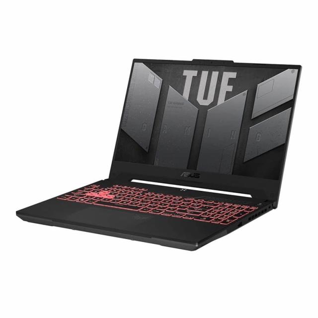 Лаптоп ASUS TUF Gaming A15 2023 FA507NU-LP032, 15.6'' (39.62 cm), Full HD, AMD Ryzen 7 7735HS (3.2/4.7GHz, 16M), NVIDIA RTX 4050 6GB GDDR6 DLSS 3, 16GB DDR5, 1TB SSD, Free DOS