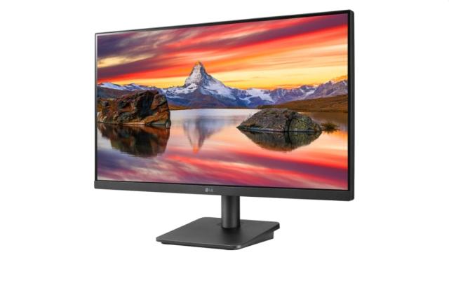 Монитор LG 24MP400-B, 23,8" IPS, 5ms (GtG at Faster), 75z, 1000:1,  Dynamic Action Sync, 250 cd/m2, Full HD 1920x1080, AMD FreeSync, Eye-care, Reader Mode, D-Sub, HDMI, Tilt, Black