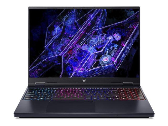 Лаптоп Acer Predator Helios Neo 16 PHN16-72-92YJ, 16.0" (40.64 cm), WQXGA, Intel Core i9-14900HX 24C (1.6/5.8GHz, 36MB Cache), NVIDIA RTX 4070 8GB GDDR6 DLSS 3, 16GB DDR5, 1TB SSD, Free DOS