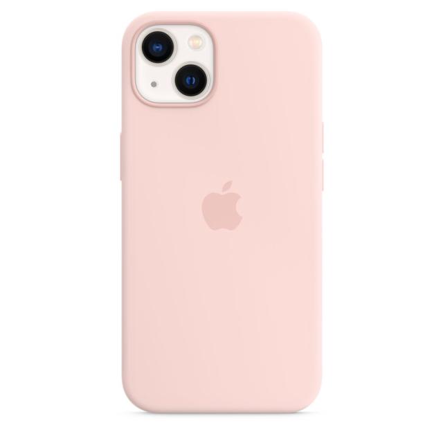 Калъф Apple iPhone 13 Silicone Case with MagSafe – Chalk Pink