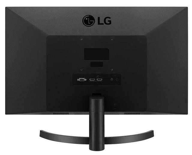 Монитор LG 27MK600M-B, 27" IPS, LED AG, 5ms GTG, 1000:1, Mega DFC, 250cd/m2, Full HD 1920x1080, Free-sync, D-Sub, HDMI, Tilt, H/P out, Glossy Black