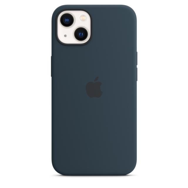 Калъф Apple iPhone 13 Silicone Case with MagSafe – Abyss Blue