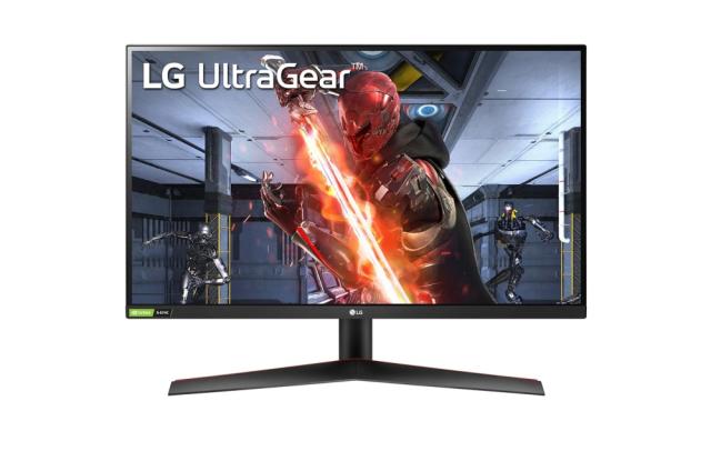 Монитор LG 27GN600-B, 27" IPS, AG, 1ms GtG, 144Hz, 1000:1, 300cd/m2, Full HD 1920x1080, NVIDIA G-SYNC, Radeon FreeSync, HDR 10, sRGB 99%, HDMI, DisplayPort, Height Adjustable, Headphone out, Tilt, Black
