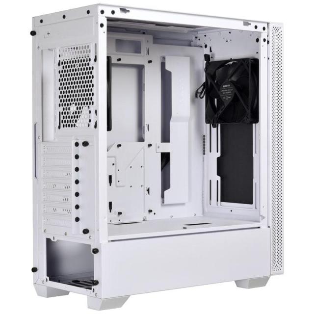 Кутия Lian-Li LANCOOL 205 Mid-Tower, Tempered Glass, USB 3.0 x 2, ATX/M-ATX/Mini-ITX, Бяла