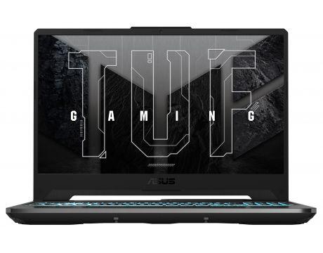 Лаптоп ASUS TUF Gaming A15 FA506NC-HN006, 15.6'' (39.62 cm), FHD/IPS/144Hz/Anti-glare display, AMD Ryzen 5 7535HS 6C (3.3/4.6GHz, 16M), NVIDIA RTX 3050 4GB GDDR6, 8GB DDR5, 512GB SSD, Free DOS