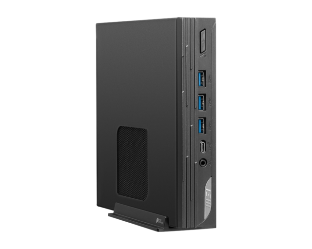 Kомпютър MSI Pro DP10 13M-002EU, Intel Core i5-1340P 12C (1.9/4.6GHz), 8GB DDR4, 512GB SSD NVMe, 5x USB 3.2 Gen 1, 1x Thunderbolt 4, Windows 11 Pro