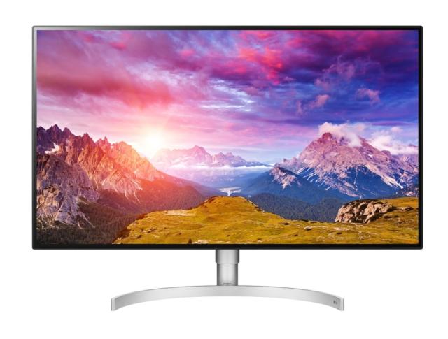 Монитор LG 32UL950-W, 31.5" 4K UHD (3840 x 2160) Nano IPS DCI-P3 98% AG, 5ms, 1300:1, Mega DFC, 450 cd/m2, VESA DisplayHDR 600, PBP, 1 HDMI, DP, Thunderbolt3, 5W x 2 Speaker, FreeSync, Tilt, Height Adjustable, Pivot, PBP, Headphone Out, Silver spray