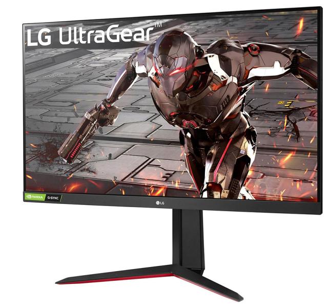 Монитор LG 32GN550-B, 31.5" UltraGear VA, AG, 1ms MBR, 165Hz, 3000:1, 300cd/m2, Full HD 1920x1080, NVIDIA G-SYNC, Radeon FreeSync, HDR 10, sRGB 95%, HDMI, DisplayPort, Height Adjustable, Pivot, Tilt, Reader Mode, Black