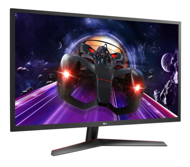 Монитор LG 32MP60G-B, 31.5" Full HD (1920 x 1080), IPS Display, 75Hz, 1ms MBR, 1200:1, 250cd/m2, AMD FreeSync, HDMI, D-Sub, DP, Headphone Out, Flicker Safe, Reader Mode, Tilt, Black