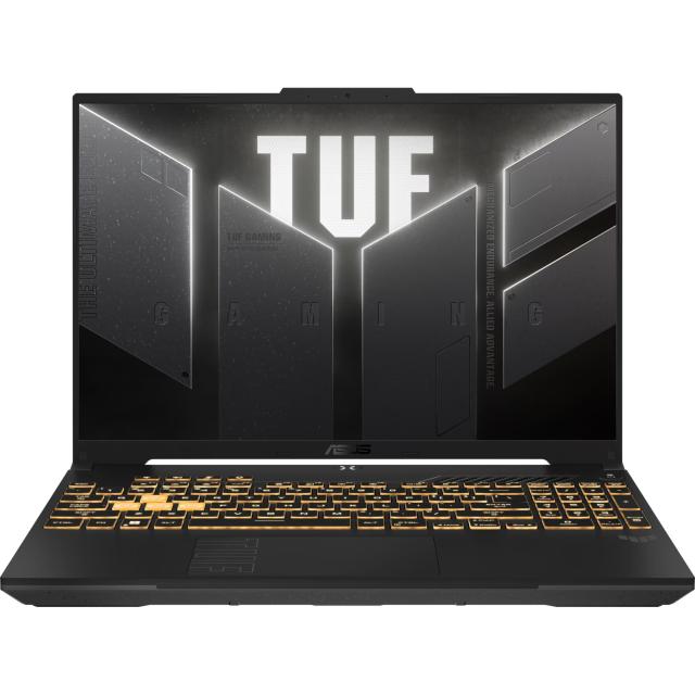 Лаптоп ASUS TUF Gaming F16 ASUS FX607JV-N3111W, 16.0" (40.64 cm), FHD+, IPS, 165Hz, Anti-glare display, Intel Core i7-13650HX (2.6/4.9GHz, 24M), NVIDIA RTX 4060 8GB GDDR6, 16GB, 1TB SSD, Windows 11 Home 