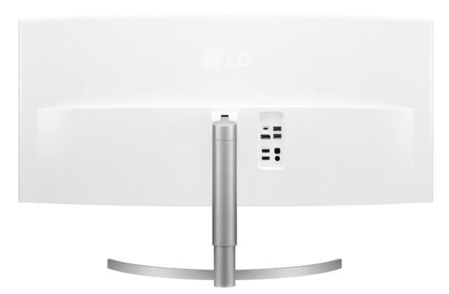 Монитор LG 38WK95C-W, 37.5" 21:9 UltraWide, Curved WQHD  3840x1600 IPS Panel with USB Type-C , 1ms Motion Blur Reduction, 5ms, 300 cd/m2, Contrast ratio Mega(DFC)/1000:1, HDR10, sRGB 99%, FreeSync, USB 3.0 Quick Charge, Bluetooth Audio, HDMI, Display