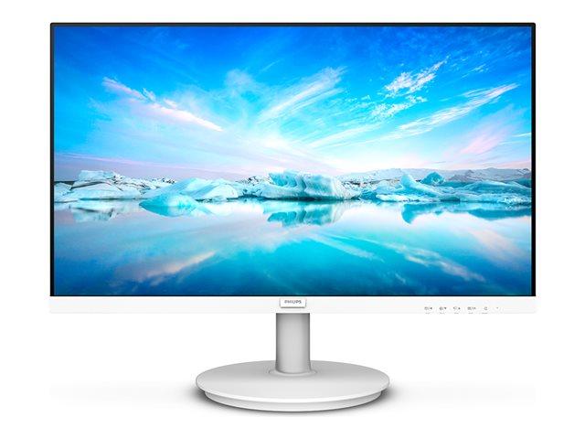 Монитор Philips 241V8AW, 23.8" (60.45cm) IPS панел, 75Hz, Full HD, 4ms, 250cd/m2, Speakers 2 W x 2, HDMI, VGA