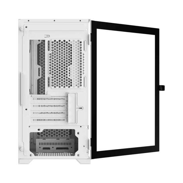 Кутия 1stPlayer TRILOBITE T3 Mesh White, Mini Tower, 2 x USB 3.0, 1 x USB 2.0, mATX, Mini-ITX