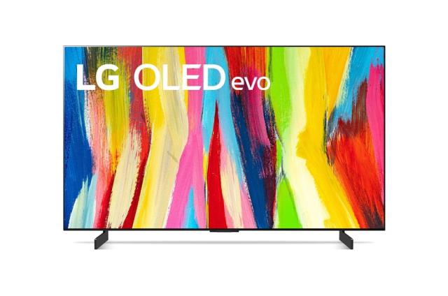 Телевизор LG OLED42C21LA, 42" UHD OLED evo, 3840 x 2160, DVB-C/T2/S2, Full Cinema Screnn, Alpha 9 Processor, 120Hz, ThinQ AI, HDR10 Pro, NVIDIA G-SYNC, AMD FreeSync, Dolby Vision, DOLBY ATMOS, Built-in Wi-Fi, Bluetooth, HDMI, USB, Airplay, Meteor Tit