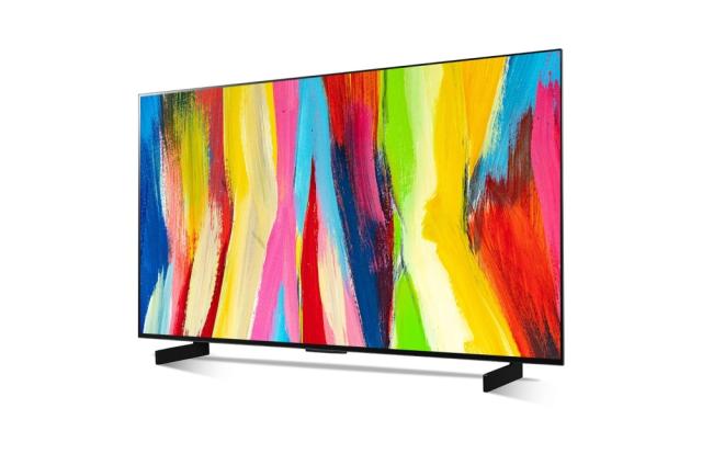 Телевизор LG OLED42C21LA, 42" UHD OLED evo, 3840 x 2160, DVB-C/T2/S2, Full Cinema Screnn, Alpha 9 Processor, 120Hz, ThinQ AI, HDR10 Pro, NVIDIA G-SYNC, AMD FreeSync, Dolby Vision, DOLBY ATMOS, Built-in Wi-Fi, Bluetooth, HDMI, USB, Airplay, Meteor Tit