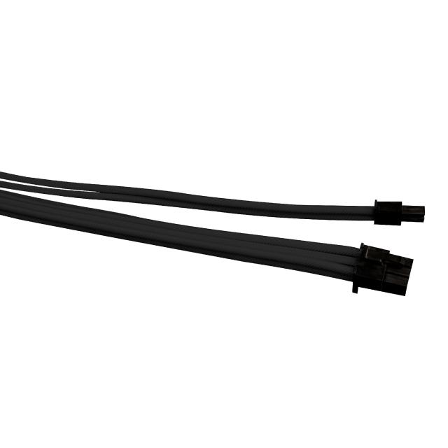 Комплект удължителни кабели 1stPlayer Custom Modding Cable Kit Dark Black - ATX24P, EPS, PCI-e 