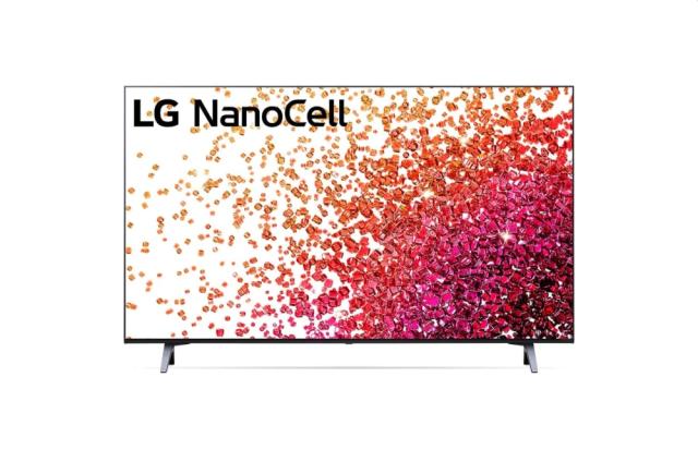 Телевизор LG 43NANO753PR, 43" 4K IPS HDR Smart Nano Cell TV, 3840x2160, DVB-T2/C/S2, Active HDR ,HDR 10 PRO, webOS Smart TV, ThinQ AI, WiFi, Clear Voice, Bluetooth, Miracast / AirPlay, Two Pole stand, Black