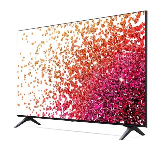 Телевизор LG 43NANO753PA, 43" 4K IPS HDR Smart Nano Cell TV, 3840x2160, DVB-T2/C/S2, Active HDR ,HDR 10 PRO, webOS Smart TV, ThinQ AI, WiFi, Clear Voice, Bluetooth, Miracast / AirPlay, Two Pole stand, Black