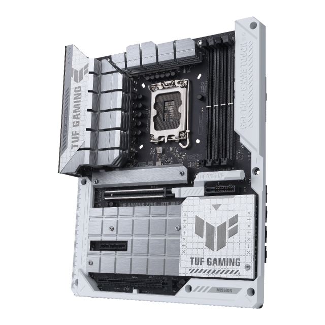 Дънна платка ASUS TUF GAMING Z790-BTF WIFI, LGA1700, DDR5, 4 x M.2 slots and 4 x SATA 6Gb/s, PCIe 5.0, Wi-Fi 7, HDMI, DP, ATX