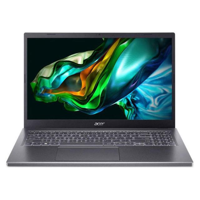 Лаптоп Acer Aspire 5 15 A515-58M-723D, 15.6'' (39.62 cm)  FHD IPS, Intel Core i7-1355U 10C (1.70 / 5.50 GHz, 12 MB cache), 16GB LPDDR5, 512GB NVMe SSD, Free DOS