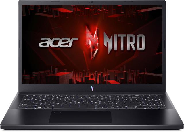 Лаптоп Acer Nitro V ANV15-51-5834, 15.6'' (39.62 cm) FHD IPS, Intel Core i5-13420H 8C (2.1/ 4.60 GHz, 12MB cache), NVIDIA RTX 2050 4GB GDDR6, 16GB DDR5, 1TB SSD, Free DOS