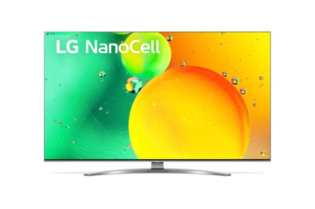 Телевизор LG 43NANO783QA, 43" Real 4K, Pure Colors,  HDR Smart Nano Cell TV, 3840x2160, DVB-T2/C/S2, Active HDR ,HDR 10 PRO, webOS Smart TV, ThinQ AI, a5 Gen5 AI-processor, WiFi, Clear Voice Pro, Bluetooth, Miracast / AirPlay,Magic Remote