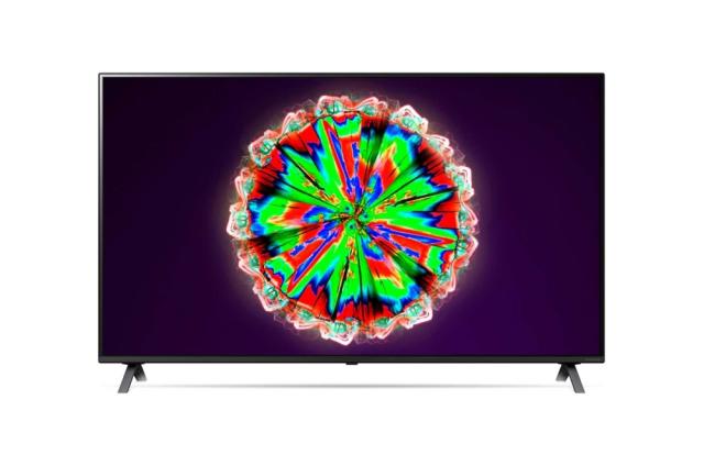 Телевизор LG 49NANO803NA, 49" 4K IPS HDR Smart Nano Cell TV, 3840x2160, 200Hz, DVB-T2/C/S2, Quad Core Processor 4K, Cinema HDR, webOS ThinQ, AI functions, FreeSync, WiFi 802.11.ac, Voice Controll, Bluetooth 5.0, Miracast / AirPlay 2, 2 pole stand