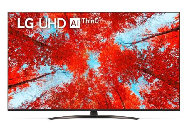 Телевизор LG 50UQ91003LA, 50" Real 4K UltraHD TV, 3840x2160, DVB-T2/C/S2, Alpha 5 Gen5 Processor, Cinema HDR, Dolby Vision IQ, Dolby Atmos, webOS ThinQ, AI functions, FreeSync, 2ch, WiFi 802.11.ac, Voice Controll, Bluetooth 5.0, Miracast / AirPlay 2,