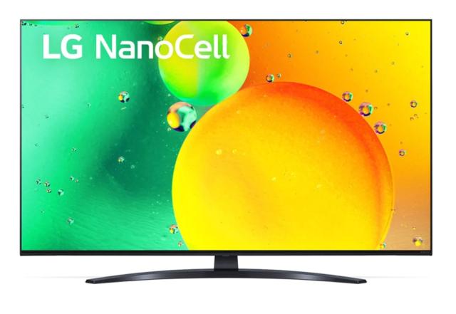 Телевизор LG 50NANO763QA, 50" Real 4K  HDR Smart Nano Cell TV, 3840x2160, DVB-T2/C/S2, Active HDR ,HDR 10 PRO, webOS Smart TV, ThinQ AI, a5 Gen5 AI-processor, WiFi, Clear Voice, Bluetooth, Miracast / AirPlay, Black